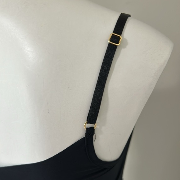 Commando Shapewear Women's Tailored Slip Black Adjustable Scoop Neck Sz S/M - Picture 8 of 12